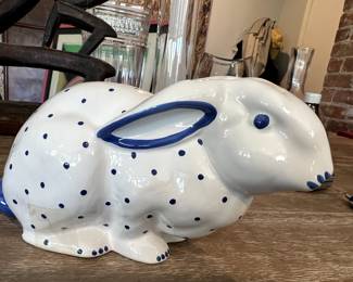 12. Tiffany Bunny Bank (9")