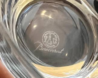 23. Set of 4 Baccarat Lowball Glasses 