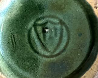 Handmade Green Pitcher