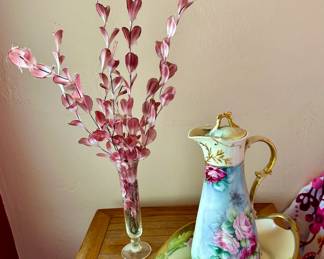 The pitcher, platter and table are sold.