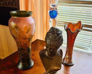 The brass bust is sold.