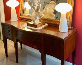 The mushroom lamps are sold.