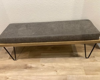 another wooden bench