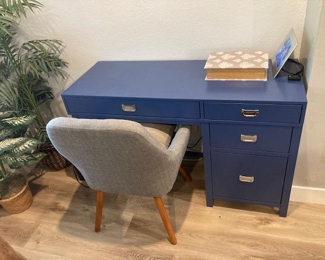 desk and chair (sold separately)