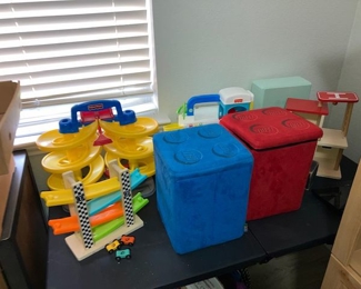 Lots of toys available