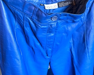 Vintage Rucci Leather Pants 