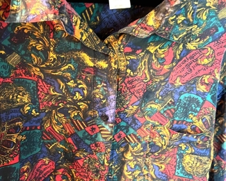Vintage Express Silk Shirt 