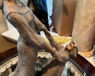 Creating memories by Alice Health 
Resin and bronze patina
14lb
11 W x 5.5 D x 18 H