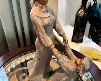 Creating memories by Alice Health 
Resin and bronze patina
14lb
11 W x 5.5 D x 18 H