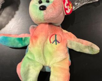 tie dye beanie babies