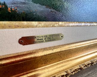 clocktower cottage thomas kinkade