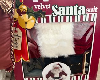 santa suit costume