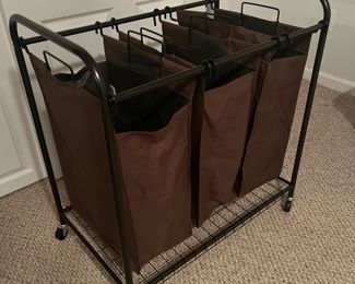 laundry basket with wheels