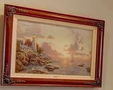 Thomas Kinkade painting sea
