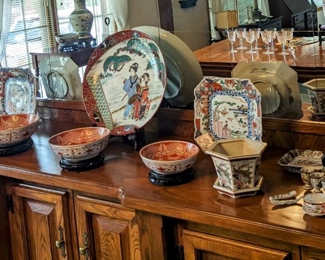 Large Collection of Antique Japanese Fine Ceramics