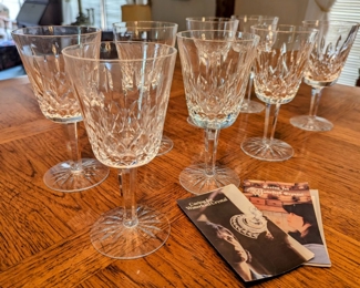 Waterford Crystal Wine Glasses - 8