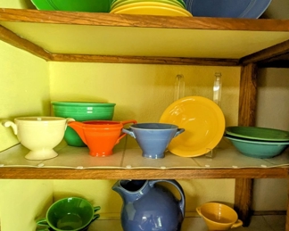 Vintage Fiesta Ware Harlequin Riviera