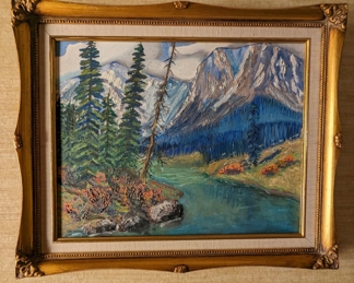 Oil Painting, Millie Bell