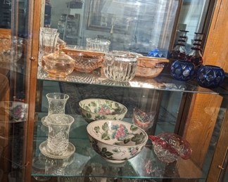 Depression Glass, Pressed Glass, Fine Ceramics