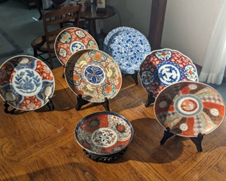 Antique (early 19th century) Japanese Imari Plates