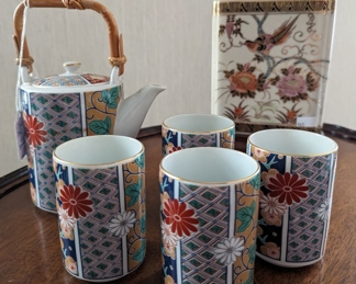 Japanese Imari Tea Set
