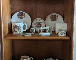 Mini Tea Sets and Other Ceramics, Queen Elizabeth II Coronation and others