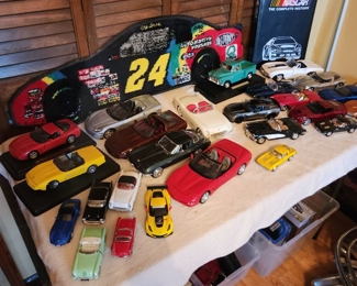 Cars and lots of "24" memorabilia 
