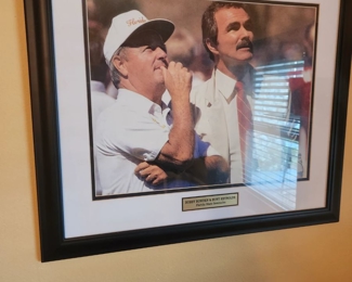 Bert Reynolds and Bobby Bowden