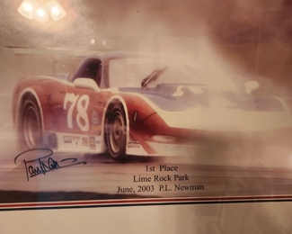 Nascar memorabilia - autographed