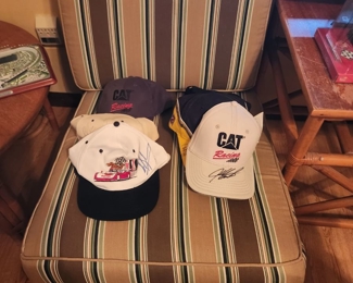 Signed Caps - Nascar