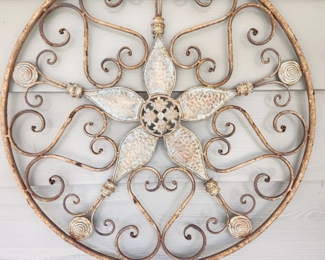 metal wall sculpture