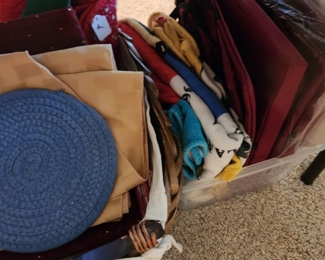 Linens, Seminole State memorabilia