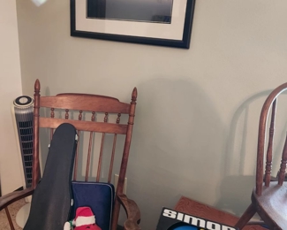 Rocking Chair, Violin, games