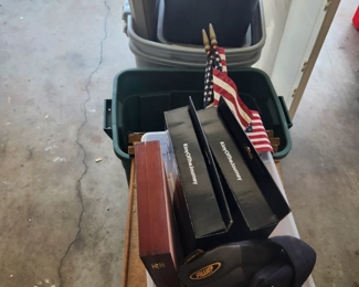 seat covers, storage totes