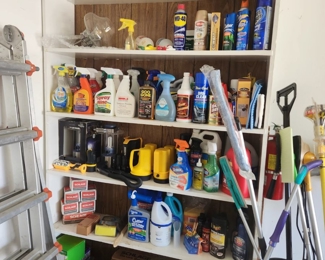 cleaning supplies, Schlage locks (new old stock)