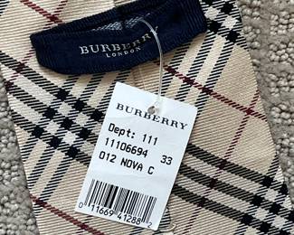 New Burberry tie !