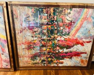 Francisco grippa large three pc, Trifecta originally purchased $4000.