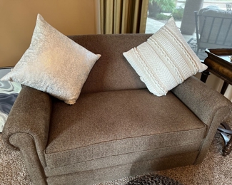 Oversized sofa! It’s a sleeper! Perfect for an office or guest room