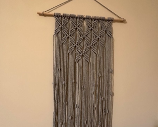 Macrame wall hanging