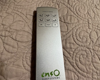 Enso remote for the adjustable bed