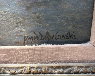 Alfred Breanski Signature