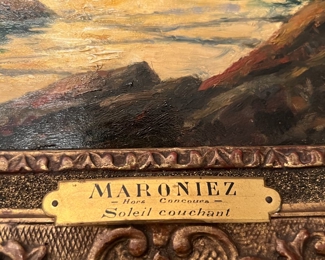 George Philibert Charles Maroniez Plaque