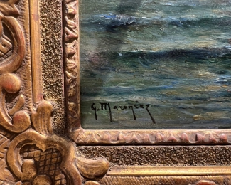 George Philibert Charles Maroniez Signature