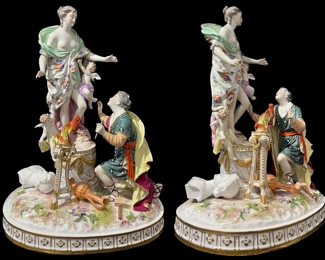 Antique Meissen Figurine "Pygmalion"