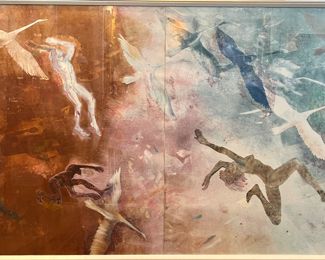 Mary Frank
Mixed Media on Paper
Untitled
34-3/4"x59-3/4"