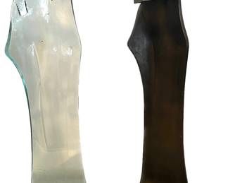 2j Glass and Bronze Art by Mary Shaffer