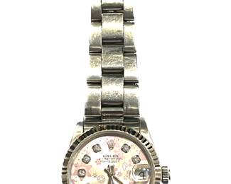 5h Rolex Datejust Pick Texture Dial