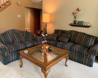 Thomasville Loveseat and Sofa from Lippmans, Coffee Table