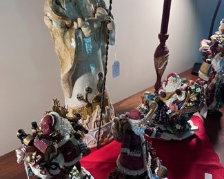 Christmas Santas and Nativity