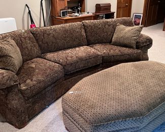 Flexsteel Specially Designed Sofa with Hassock